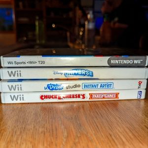 Nintendo Wii Games Bundle